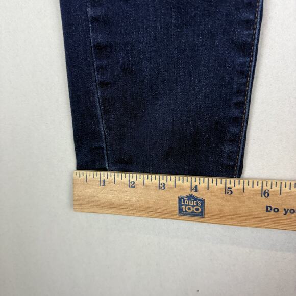 Levi's Jeans Women 30 Blue Denim 5-Pockets Mid-Rise Slimming Skinny Leg Classic - Picture 13 of 16